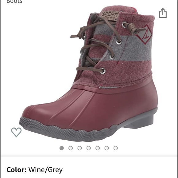 Saltwater Varsity Wine Woolrubber Boots 